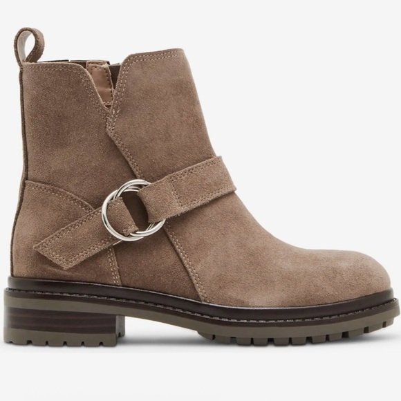 Blondo Shoes - 🌸BLONDO🌸 Rorie Waterproof Bootie Taupe Suede Size: 8.5